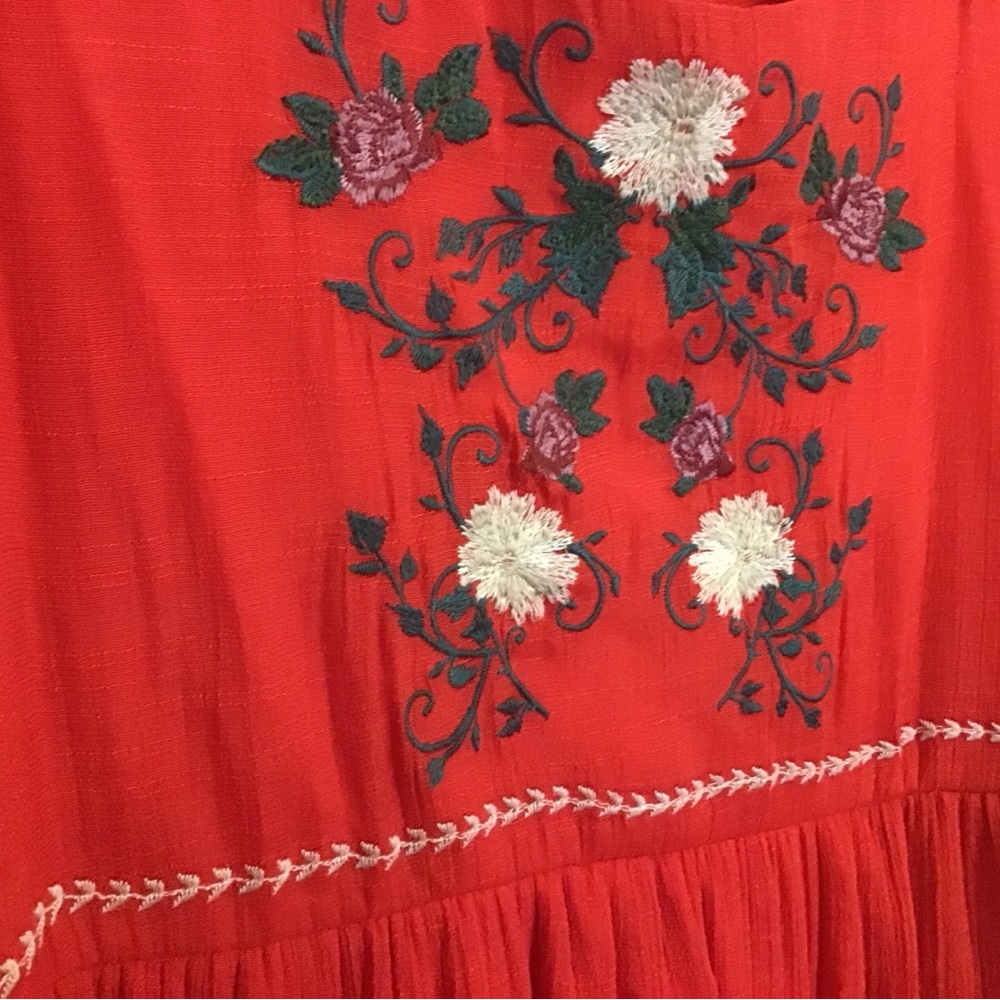 Polagram embroidered top